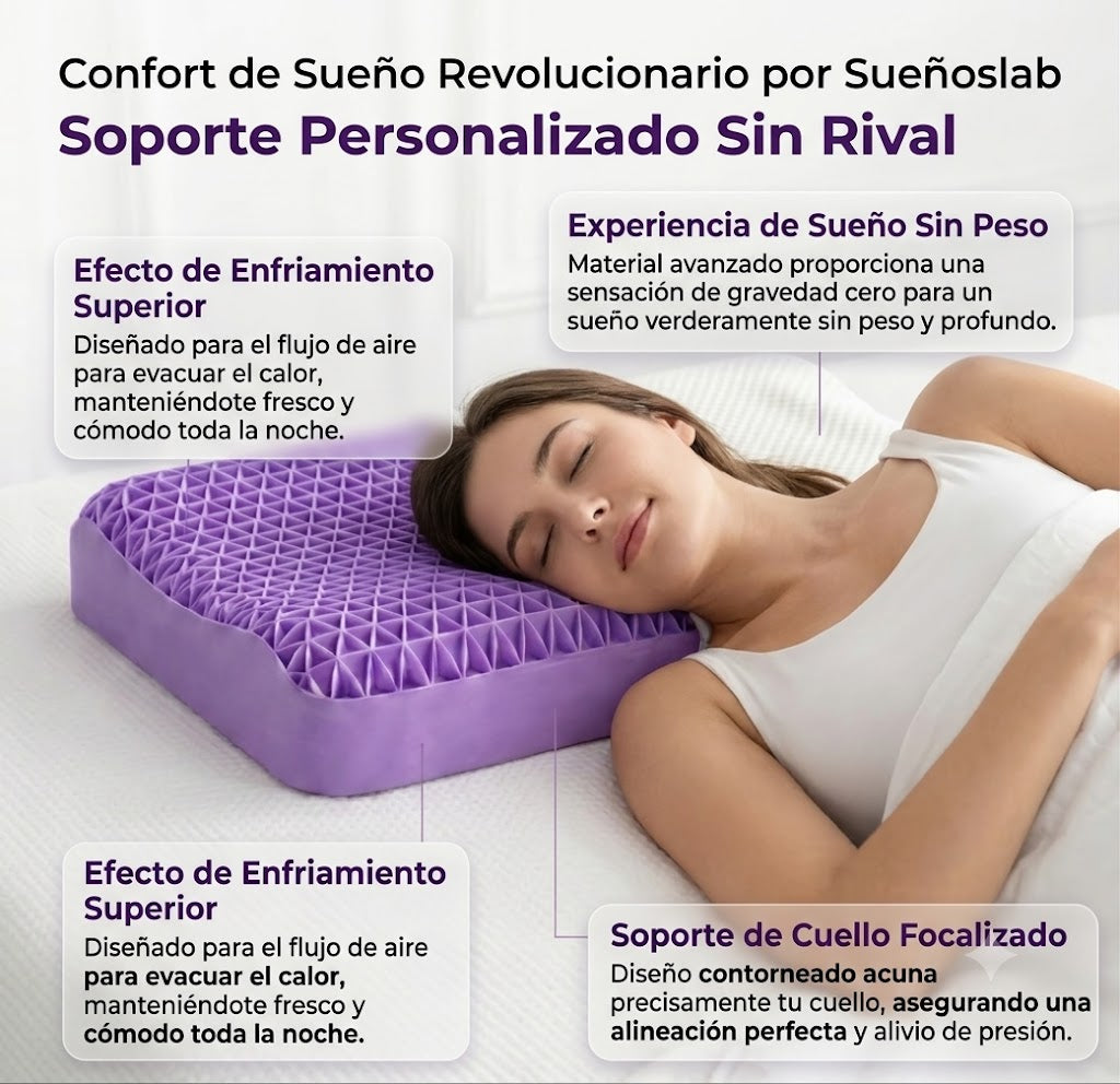 Almohada Ergonómica SueñoLabs